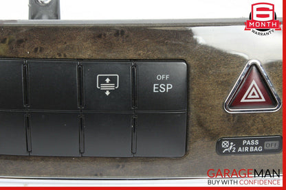 05-07 Mercedes W203 C230 C55 AMG Dash Hazard Light Switch Door Lock Control