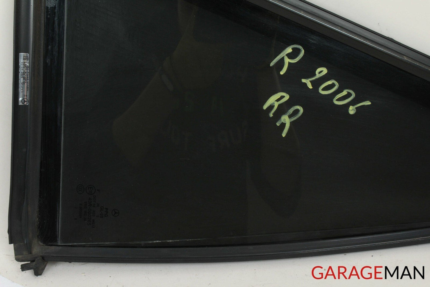 06-09 Mercedes W251 R320 R500 Rear Right Passenger Side Quarter Window Glass OEM