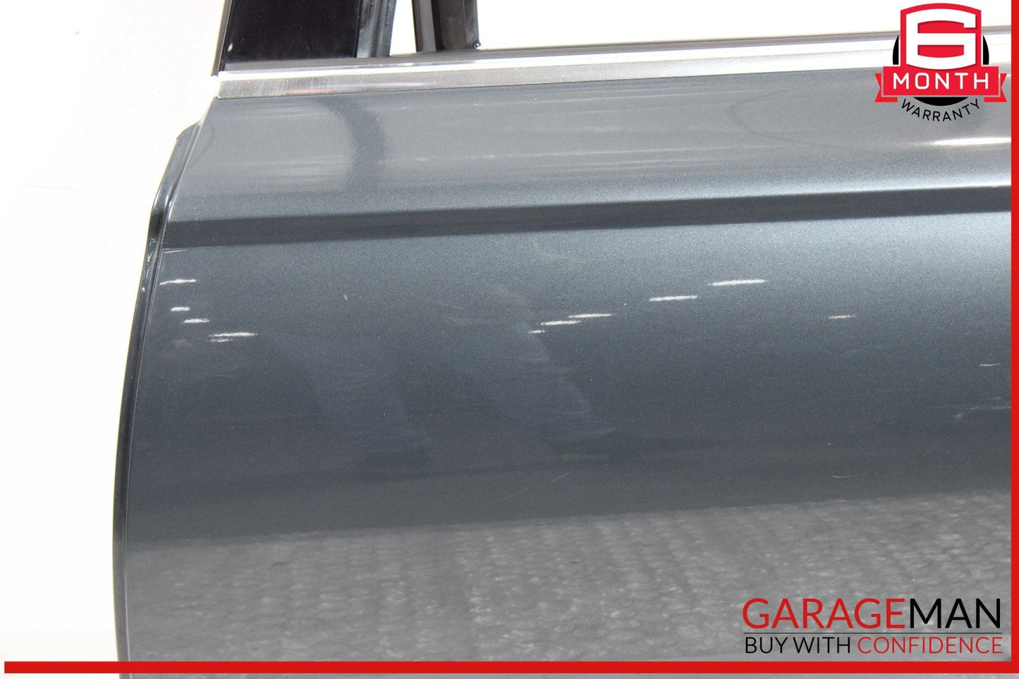 12-18 Audi A6 Rear Left Driver Side Exterior Door Shell Frame Panel OEM