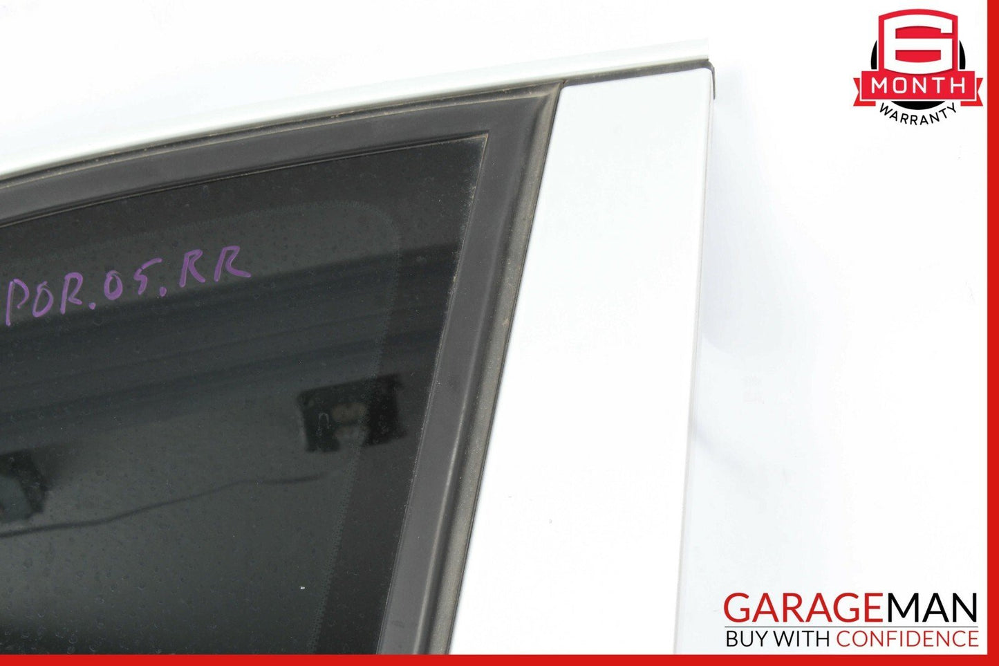 03-06 Porsche Cayenne 955 958 Rear Right Passenge Side Quarter Window Glass OEM