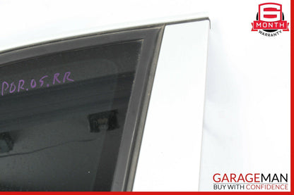 03-06 Porsche Cayenne 955 958 Rear Right Passenge Side Quarter Window Glass OEM