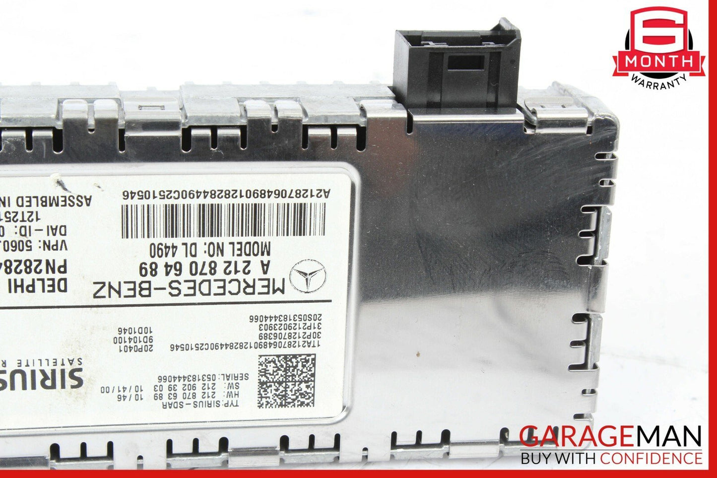 12-14 Mercedes R172 SLK350 CLS500 Sirius Satellite Radio Receiver Control Module