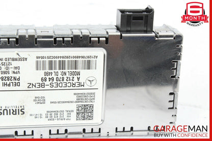 12-14 Mercedes R172 SLK350 CLS500 Sirius Satellite Radio Receiver Control Module