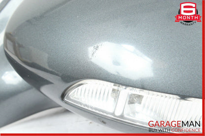 07-09 Mercedes W221 S550 Front Left Side Mirror Door Rear View Flintgray