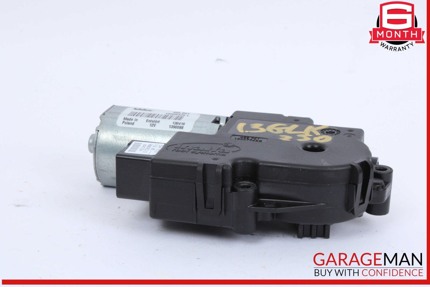 08-15 Mercedes X204 GLK250 GLK350 Panoramic Sunroof Sun Roof Motor Unit OEM