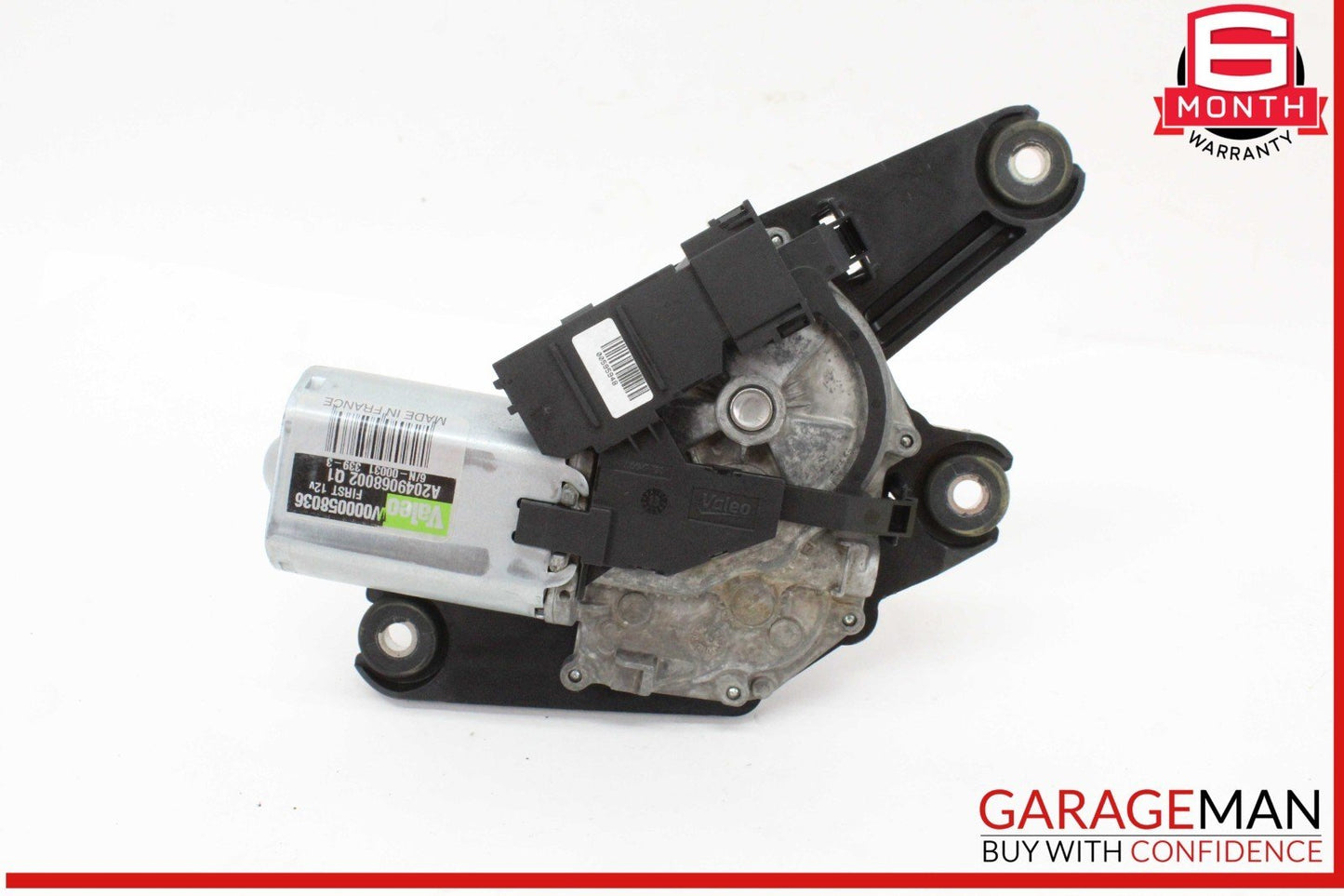 10-15 Mercedes X204 GLK250 Bluetec Rear Glass Windshield Wiper Motor Valeo OEM