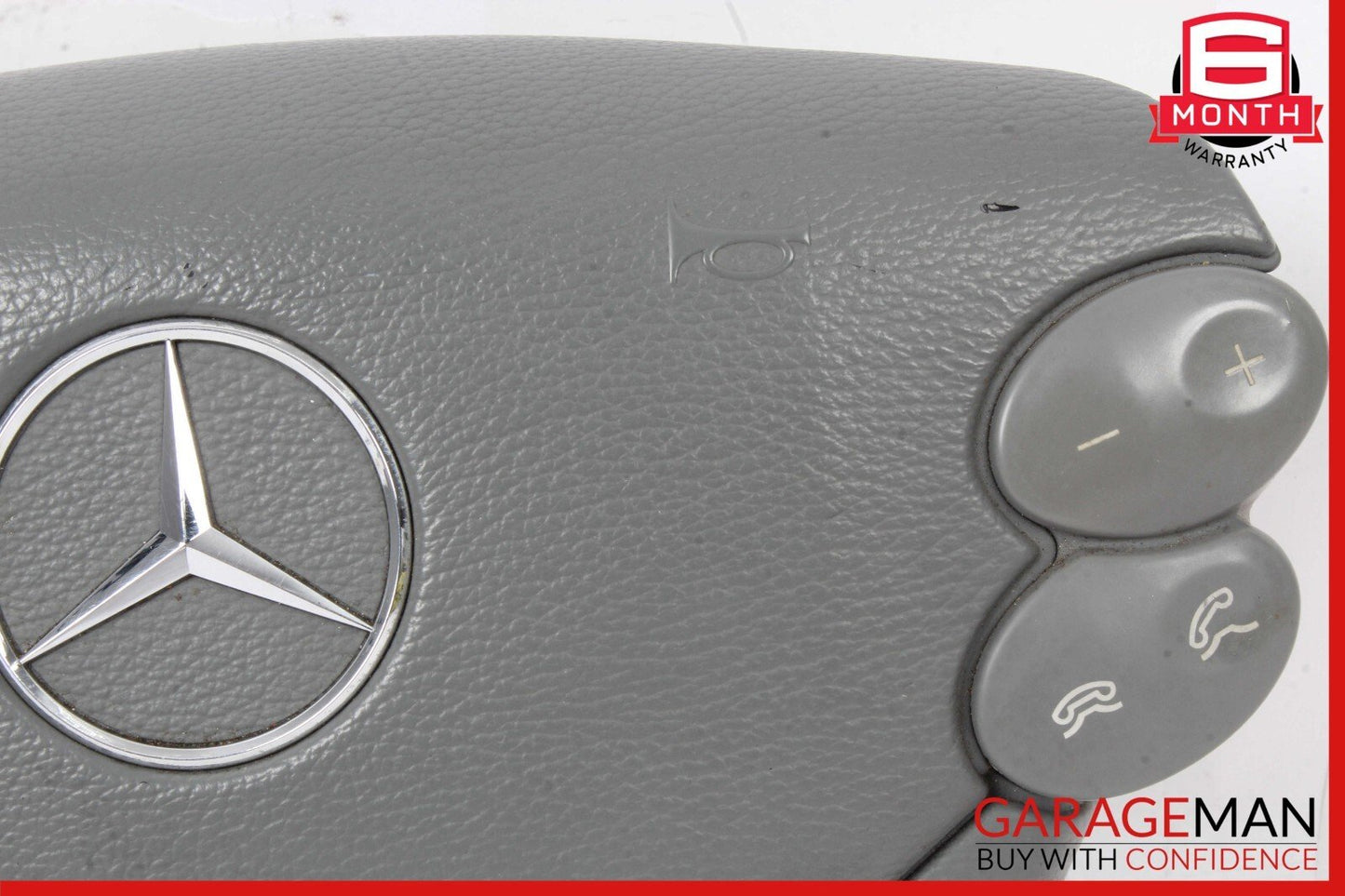 03-12 Mercedes R230 SL500 CLK500 E350 Steering Wheel Airbag Air Bag Gray OEM