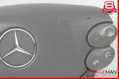 03-12 Mercedes R230 SL500 CLK500 E350 Steering Wheel Airbag Air Bag Gray OEM