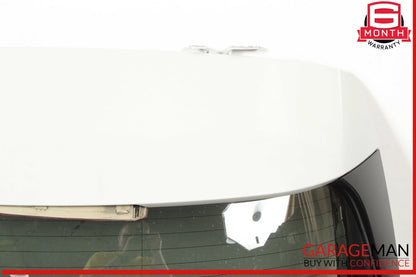 14-18 BMW X5 Rear Trunk Lid Liftgate Tailgate Assembly White OEM