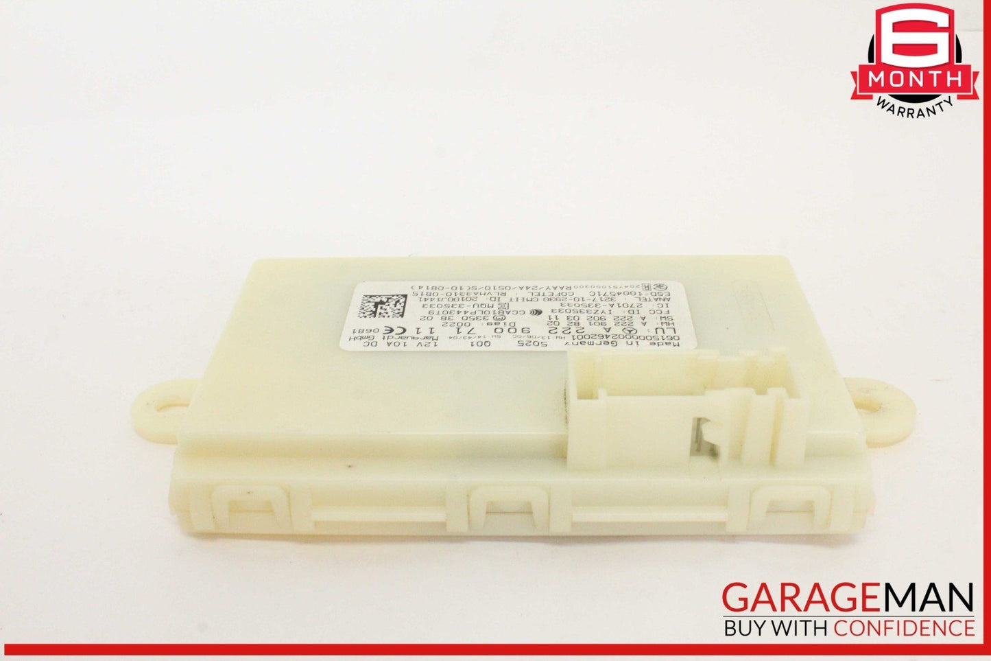 14-19 Mercedes W205 C300 S600 GLC350 S550 Keyless Go Entry Control Module OEM