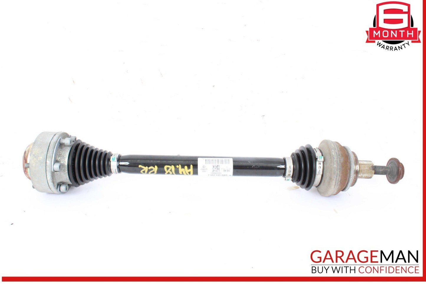 17-24 Audi A4 Rear Right Passenger Side CV Axle Shaft Halfshaft 8W0501204J OEM