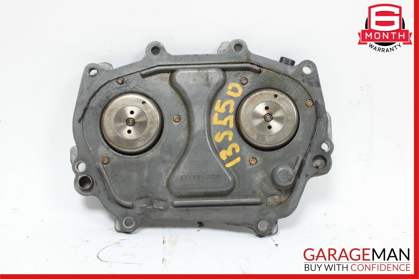 12-18 Mercedes S550 SLK350 Front Left / Right Engine Timing Chain Cover Plate