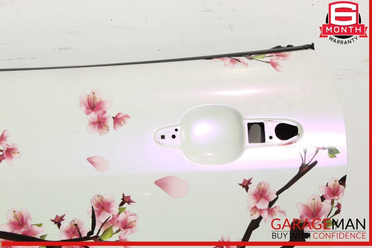 07-10 Saturn Sky Front Left Driver Side Door Shell Panel White OEM