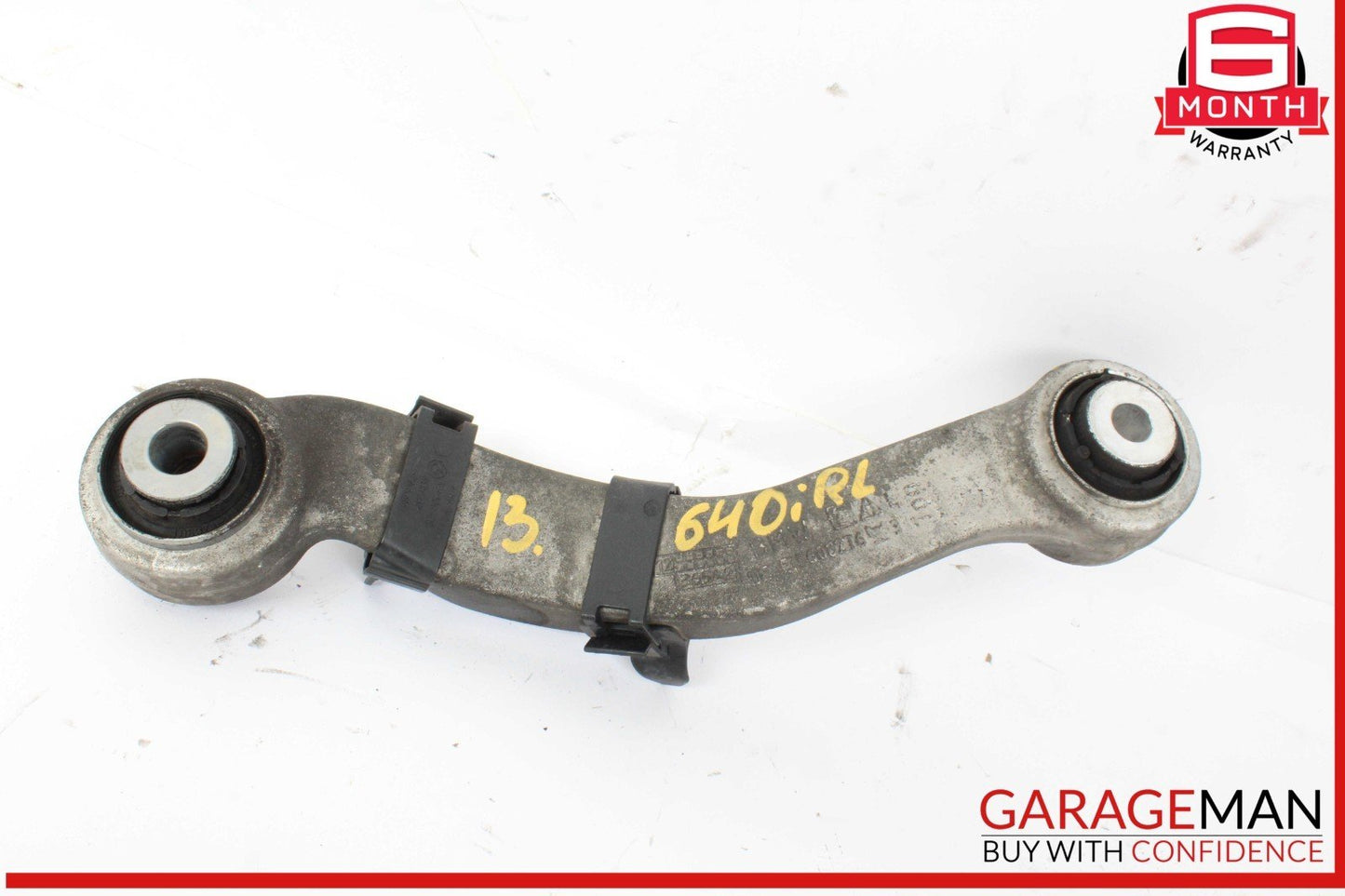 12-18 BMW 640i Rear Left Driver Side Forward Upper Control Arm 6789343 OEM