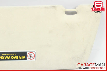 98-05 Mercedes W163 ML320 ML500 Front Right Side Sunvisor Sun Visor Shade Beige
