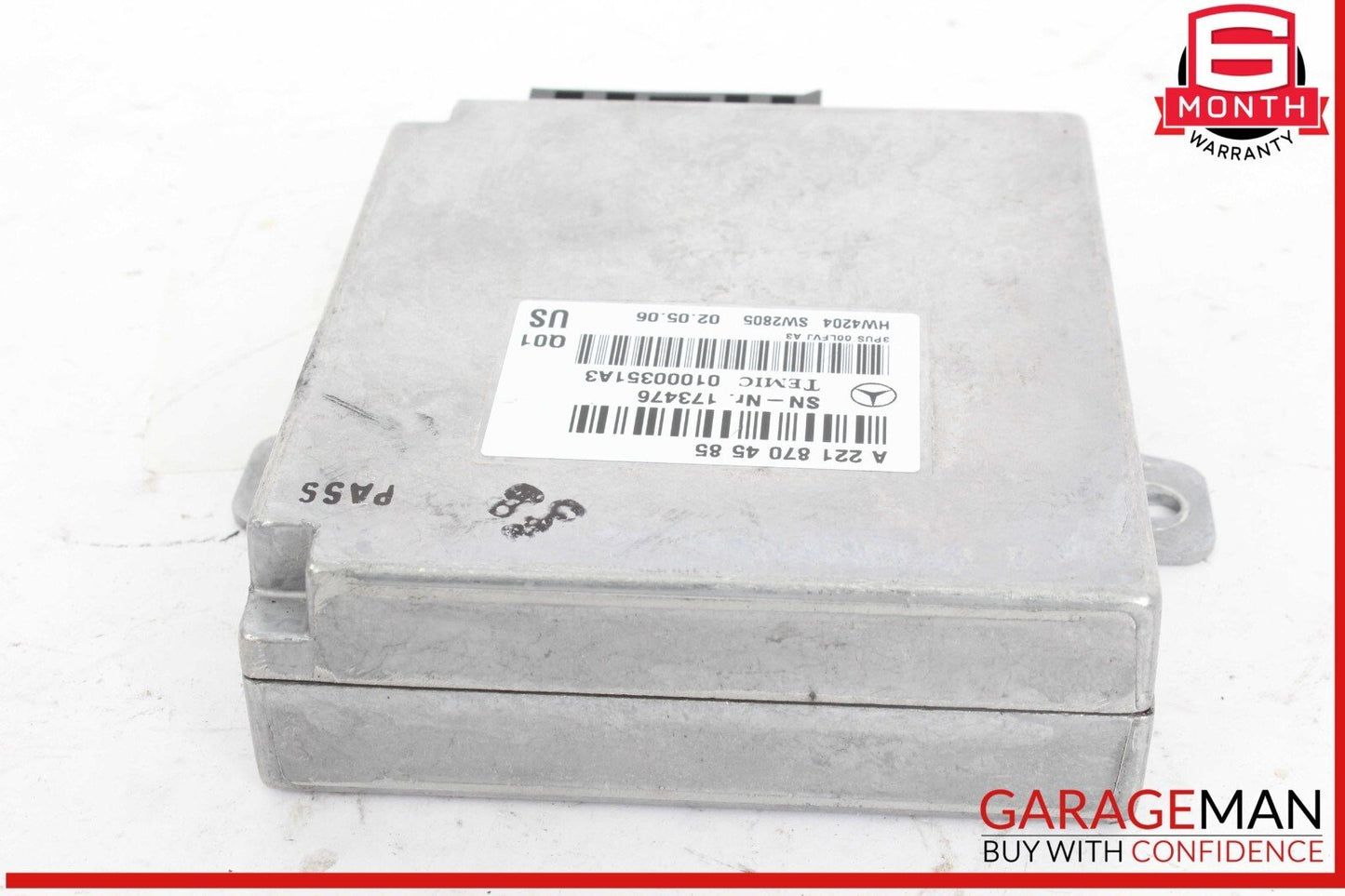 07-14 Mercedes W221 S550 CL550 Voice Language Communication Control Module OEM