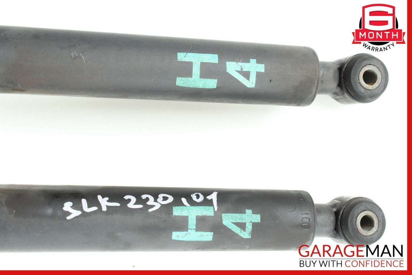 97-04 Mercedes R170 SLK320 Rear Right & Left Side Shock Absorber Strut Set