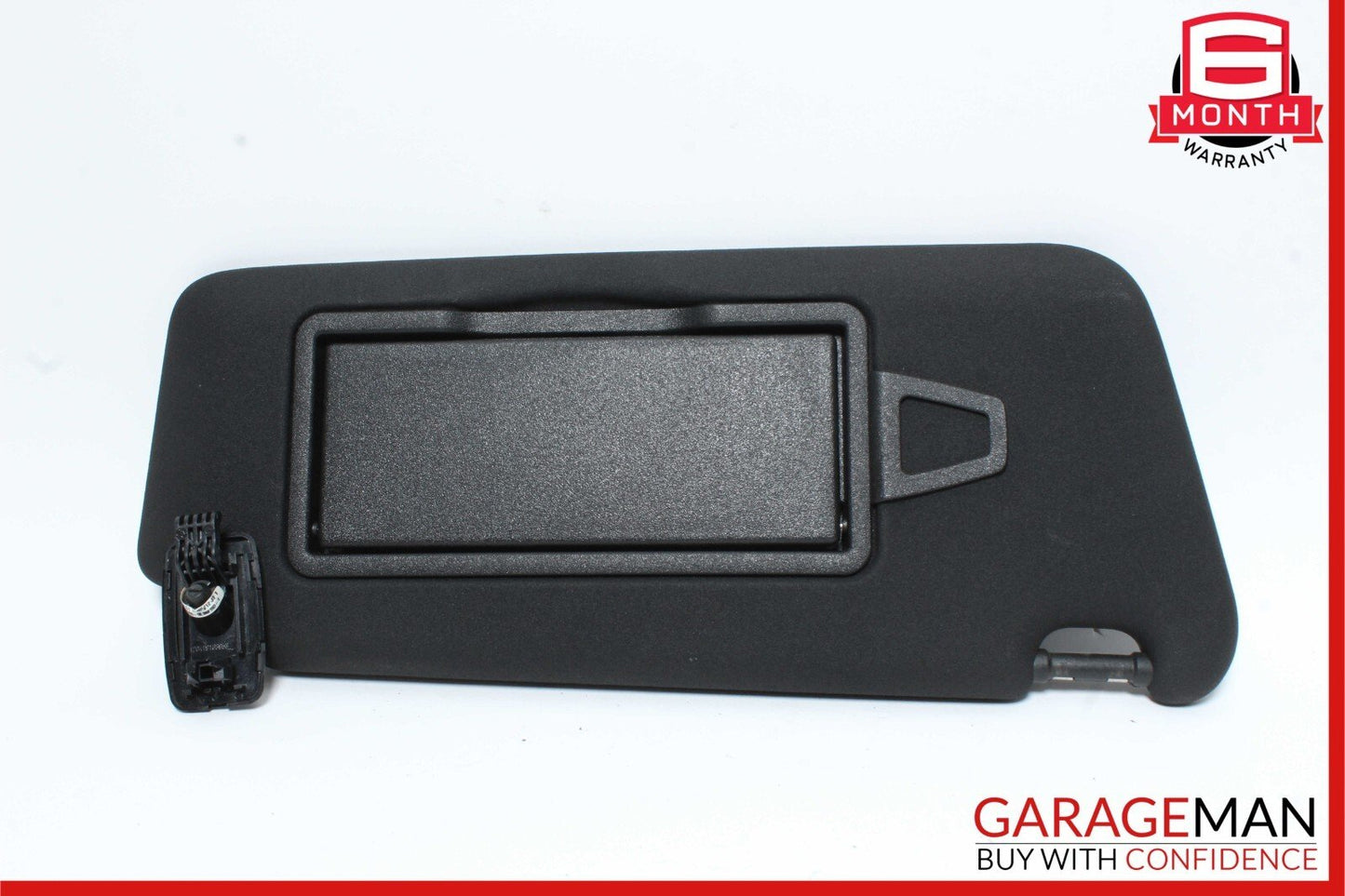 08-14 Mercedes W204 C250 Front Right Side Sun Visor Sunvisor Shade Black OEM