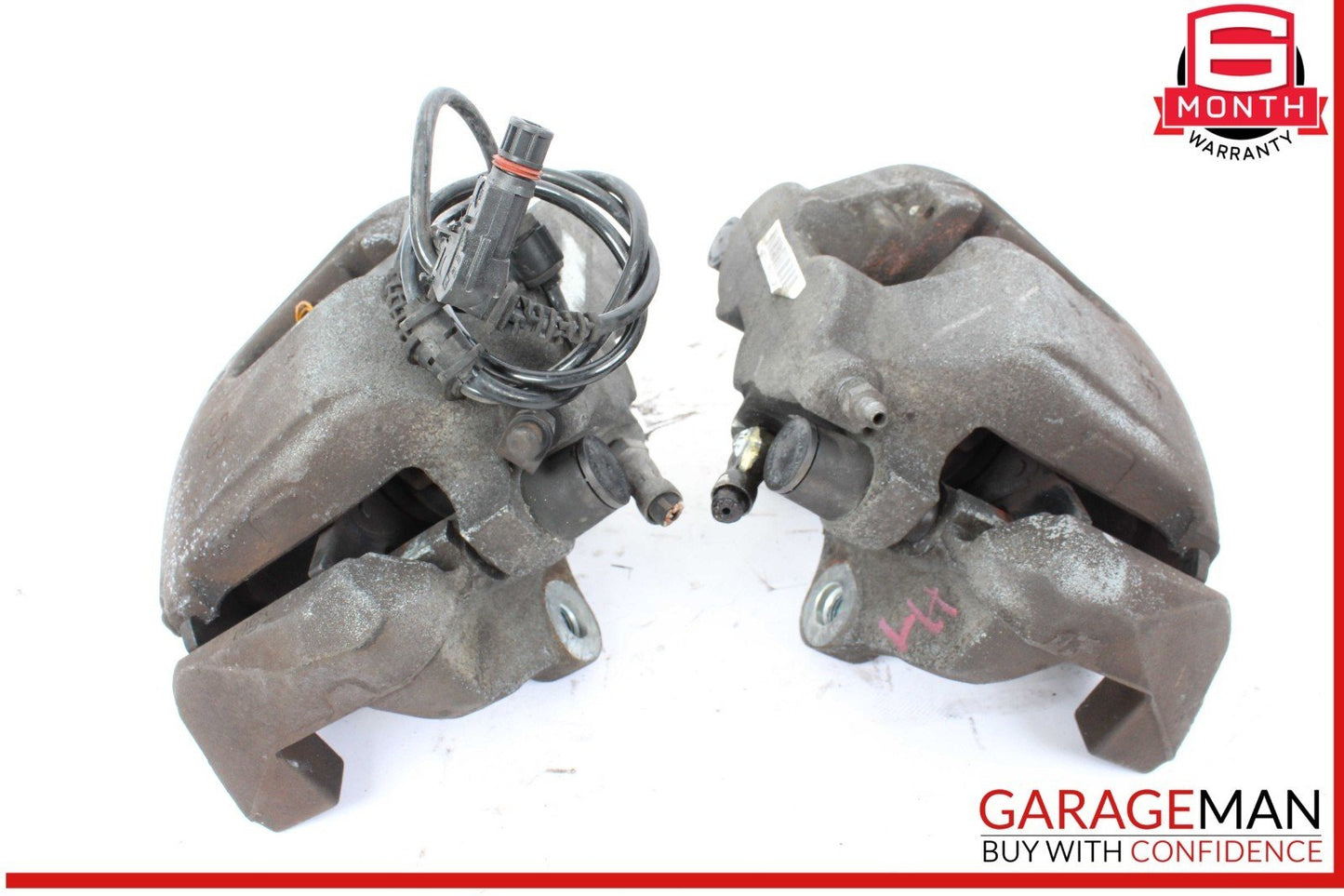 06-13 Mercedes W164 ML550 R350  Front Right & Left Brake Caliper Calipers Set