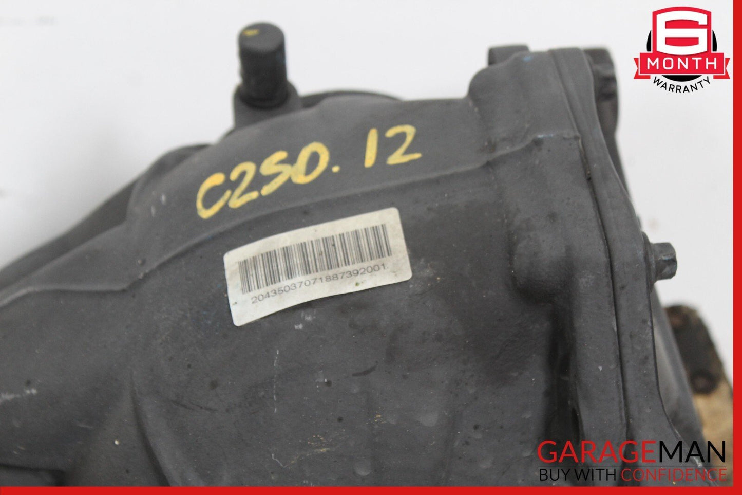 10-16 Mercedes W204 C250 E350 SL400 Rear Differential Diff Axle Carrier 3.07 OEM