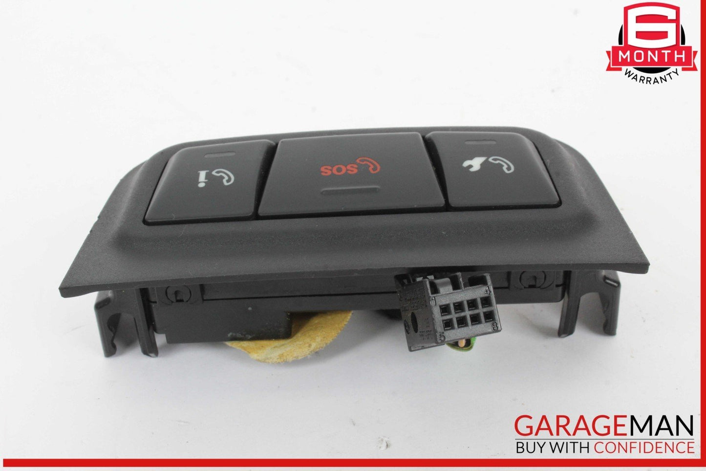 12-20 Mercedes R172 SLK250 C350 Overhead Emergency Panel Controller Switch Black