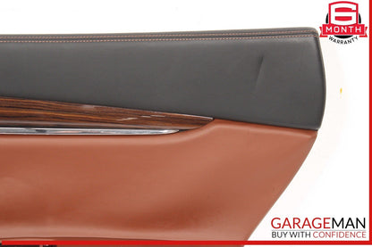 14-17 Maserati Quattroporte SQ4 M156 Rear Right Side Interior Door Panel OEM