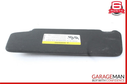 10-17 Mercedes W207 E350 Coupe C250 Right Side Sun Visor Shade Sunvisor Black