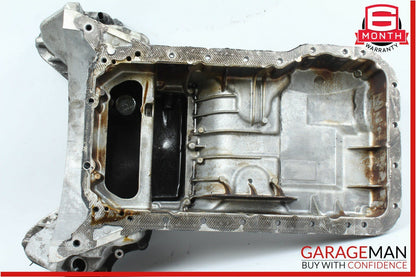 06-09 Mercedes W209 CLK350 E350 C350 Engine Upper Oil Sump Baffle Pan Assembly