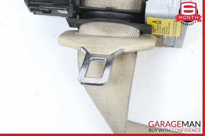 03-06 Mercedes R230 SL500 Front Right Seat Belt Seatbelt Retractor Beige