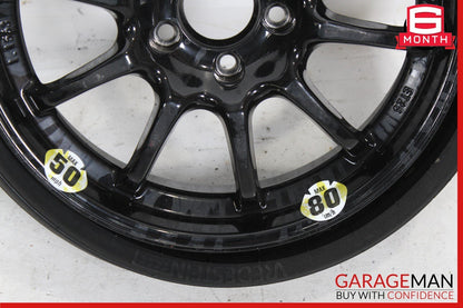 03-12 Mercedes R230 SL550 SL63 AMG Emergency Spare Tire Wheel Donut Rim 17" R17