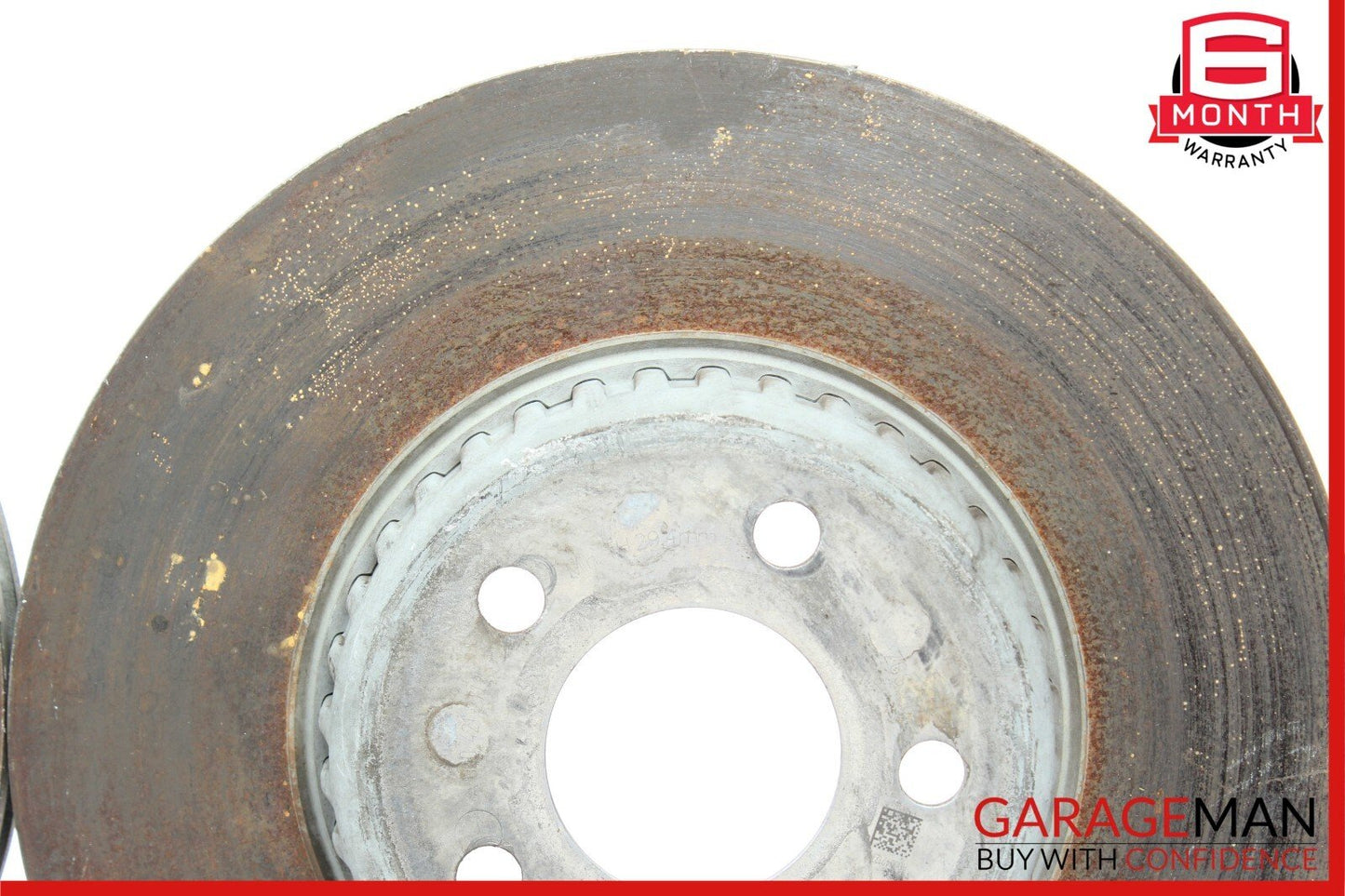 15-20 Mercedes W205 C300 C350e Front Left & Right Side Brake Rotor Disc Set of 2