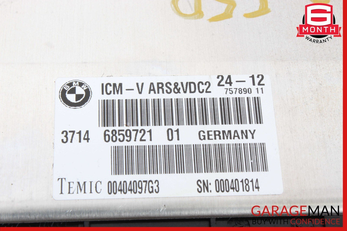 11-18 BMW 528i 535i 550i 640i 650i VDC Suspension Control Module Unit OEM