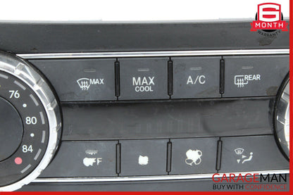 12-14 Mercedes W204 C250 C350 AC A/C Climate Temperature Heater Switch Control