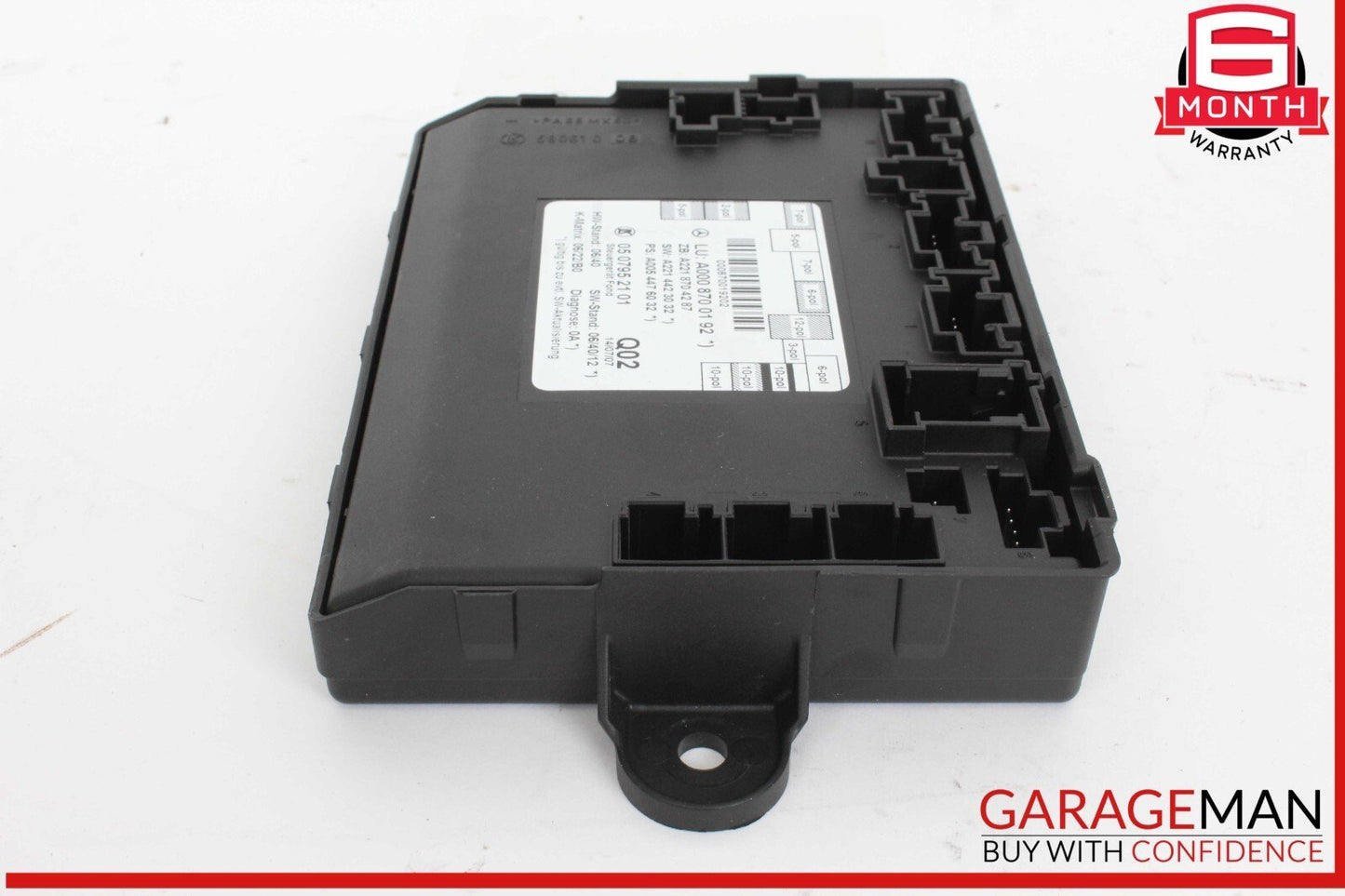 07-13 Mercedes W221 S550 S400 Rear Right / Left Side Door Controller Module Unit