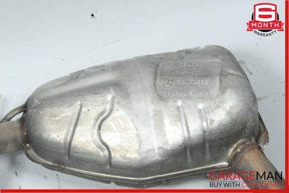 06-08 Mercedes W219 CLS500 Rear Right & Left Side Exhaust Muffler Mufflers Set