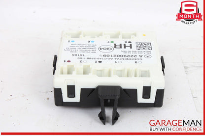 15-23 Mercedes W205 C300 4MATIC Rear Right Side Door Control Module Unit OEM