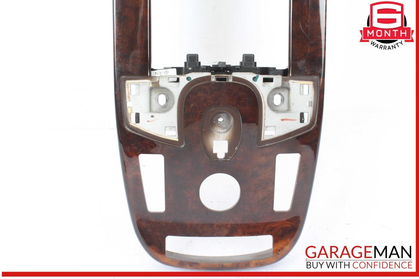 07-09 Mercedes W221 S550 CL600 Center Console Trim Bezel Wood 2216800234 OEM