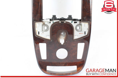 07-09 Mercedes W221 S550 CL600 Center Console Trim Bezel Wood 2216800234 OEM