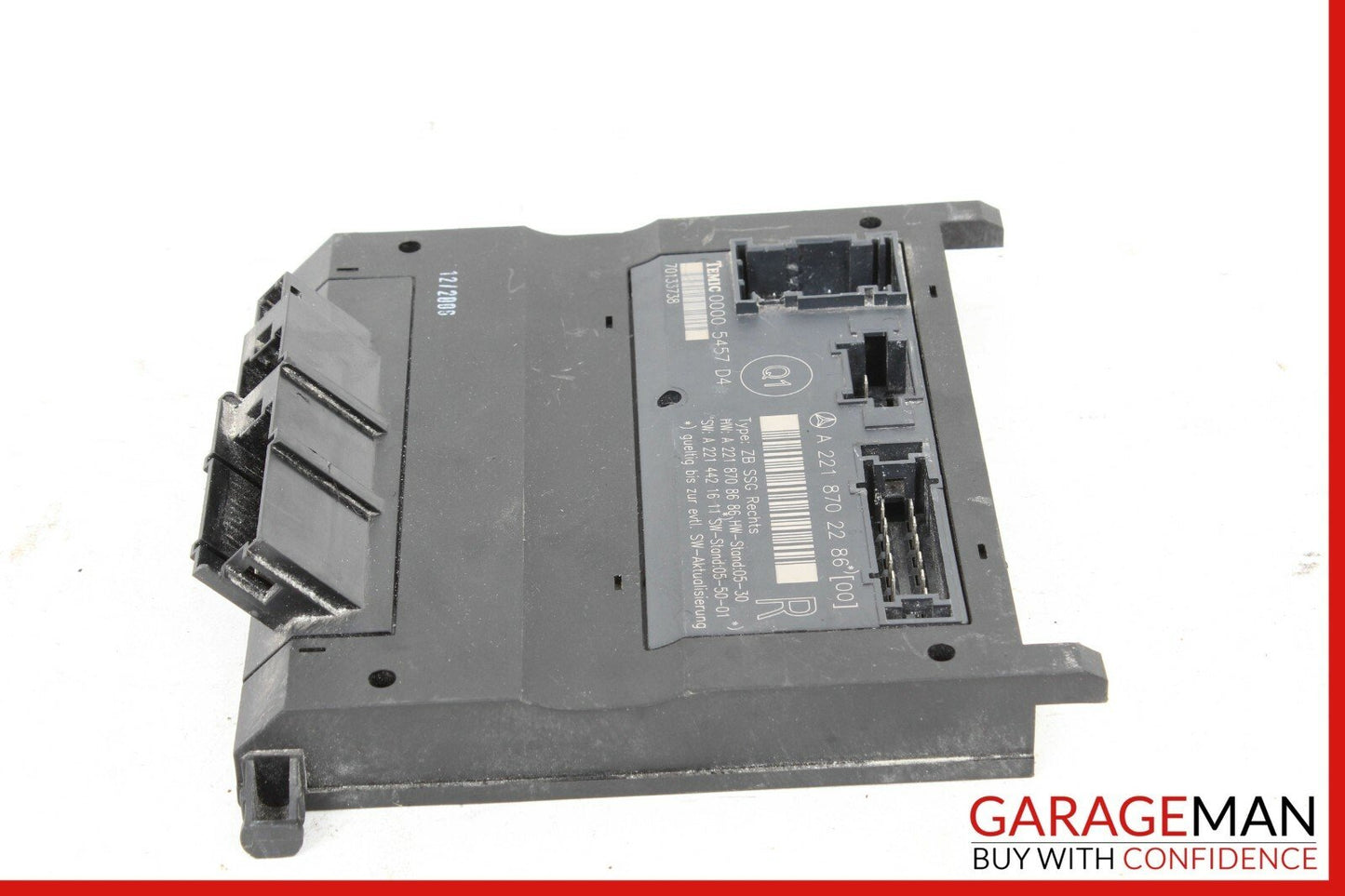 07-09 Mercedes W221 S550 Front Right Passenger Side Under Seat Control Unit Q1