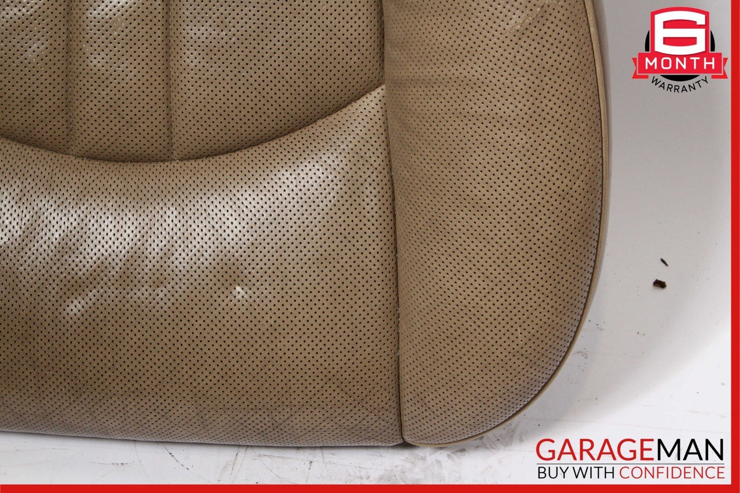 06-11 Mercedes CLS500 CLS550 Rear Left Lower Bottom Seat Cushion Cover Brown