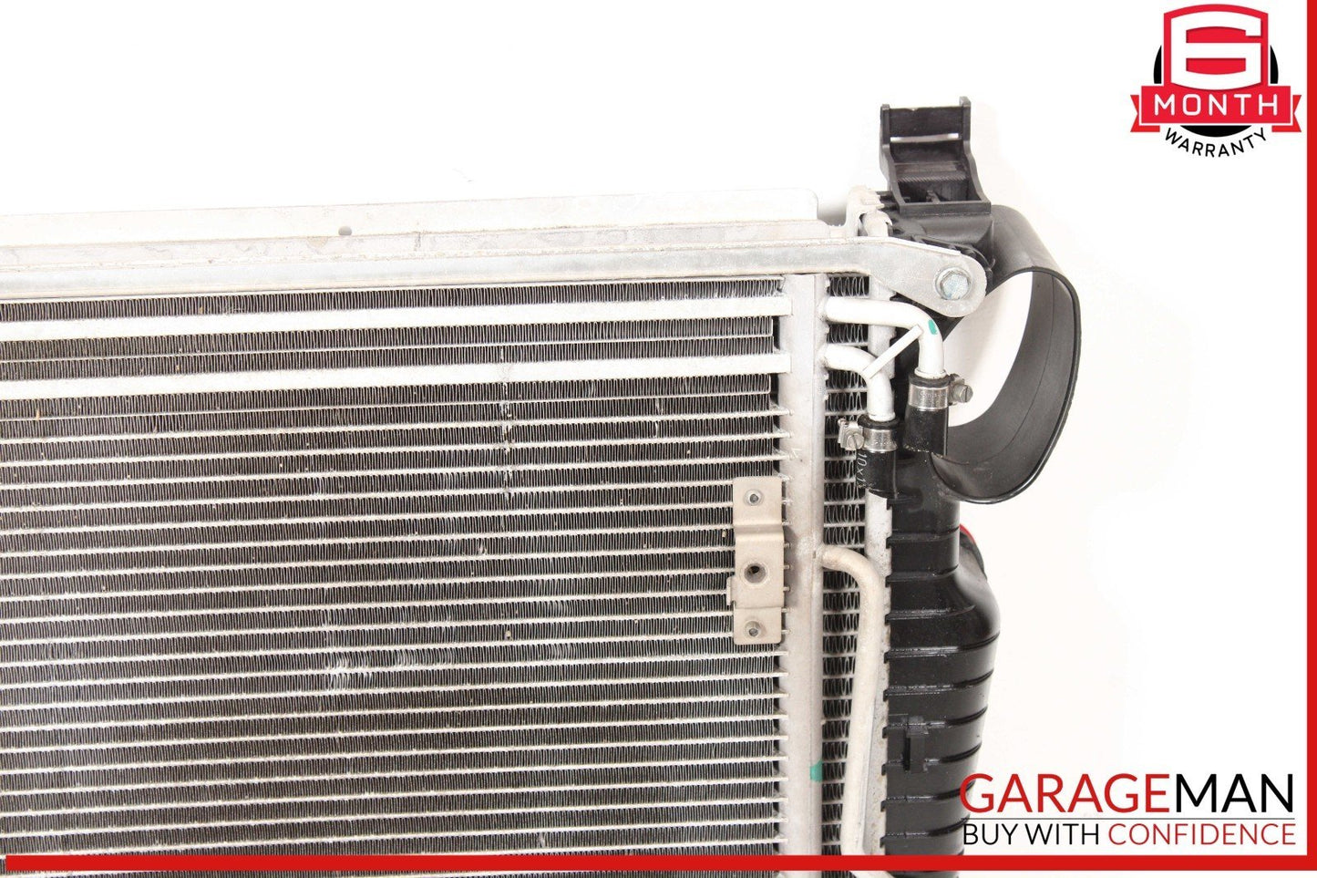 03-08 Mercedes R230 SL500 Engine Radiator A/C AC Air Condenser Oil Cooler Assy