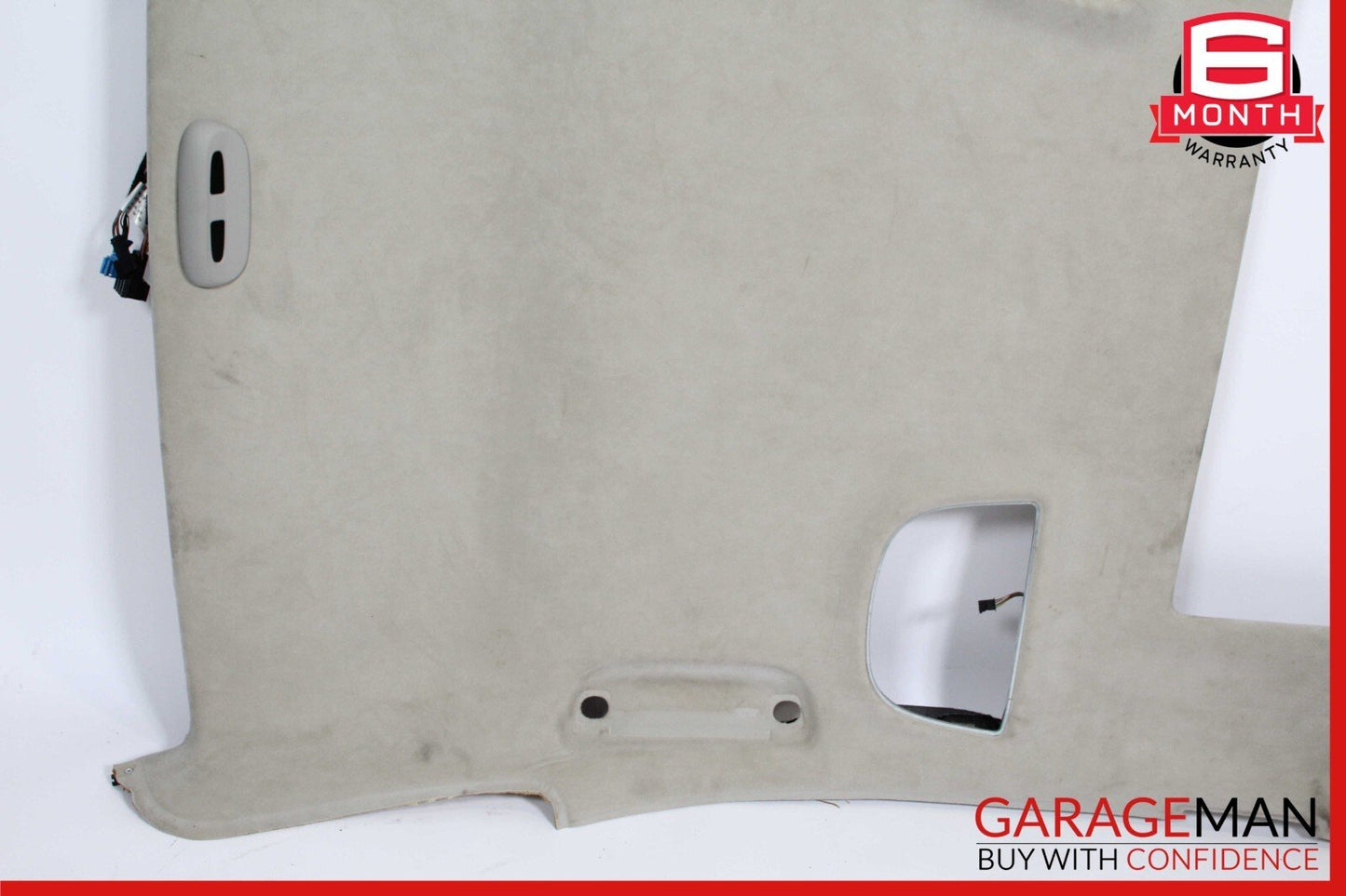 00-06 Mercedes W215 CL500 S600 Interior Headliner C B Pillar Trim Cover Set Grey