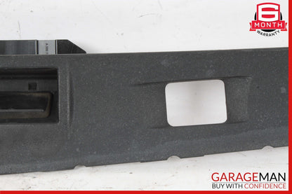 10-13 Mercedes W212 E350 E550 E63 AMG Sedan Trunk Lid Tailgate Handle Trim Black