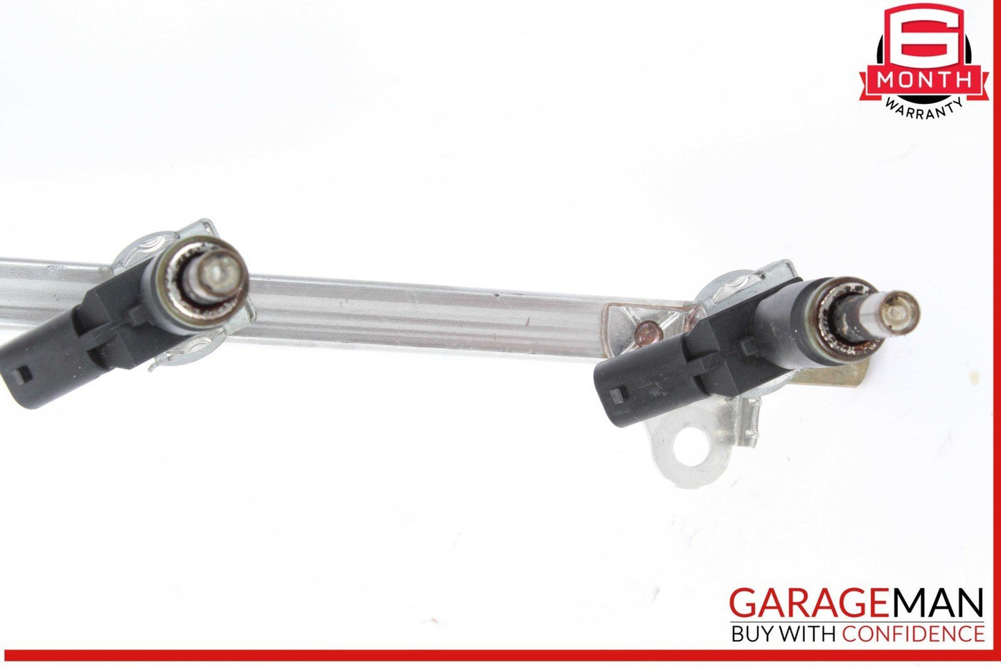 05-12 Mercedes W221 S400 Hybrid SLK300 Fuel Injector Rail w/ Fuel Injectors OEM