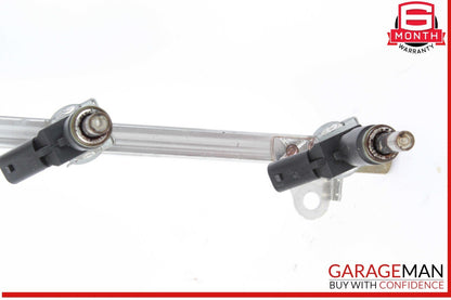 05-12 Mercedes W221 S400 Hybrid SLK300 Fuel Injector Rail w/ Fuel Injectors OEM