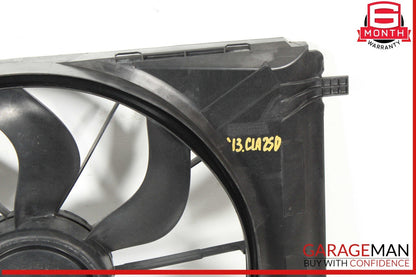 12-20 Mercedes W117 CLA250 SLK250 Engine Radiator Cooling Fan Motor Shroud Assy