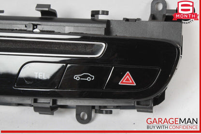 15-19 Mercedes W205 C300 C400 Media Center Dashboard Hazard Control Switch OEM