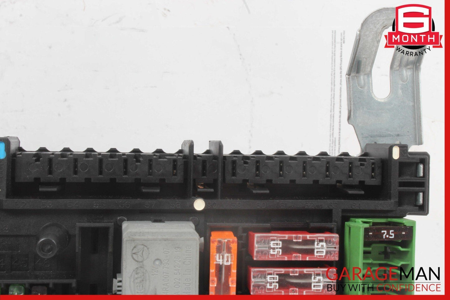 12-14 Mercedes W204 C250 C350 C63 AMG Rear SAM Module Relay Fuse Box OEM