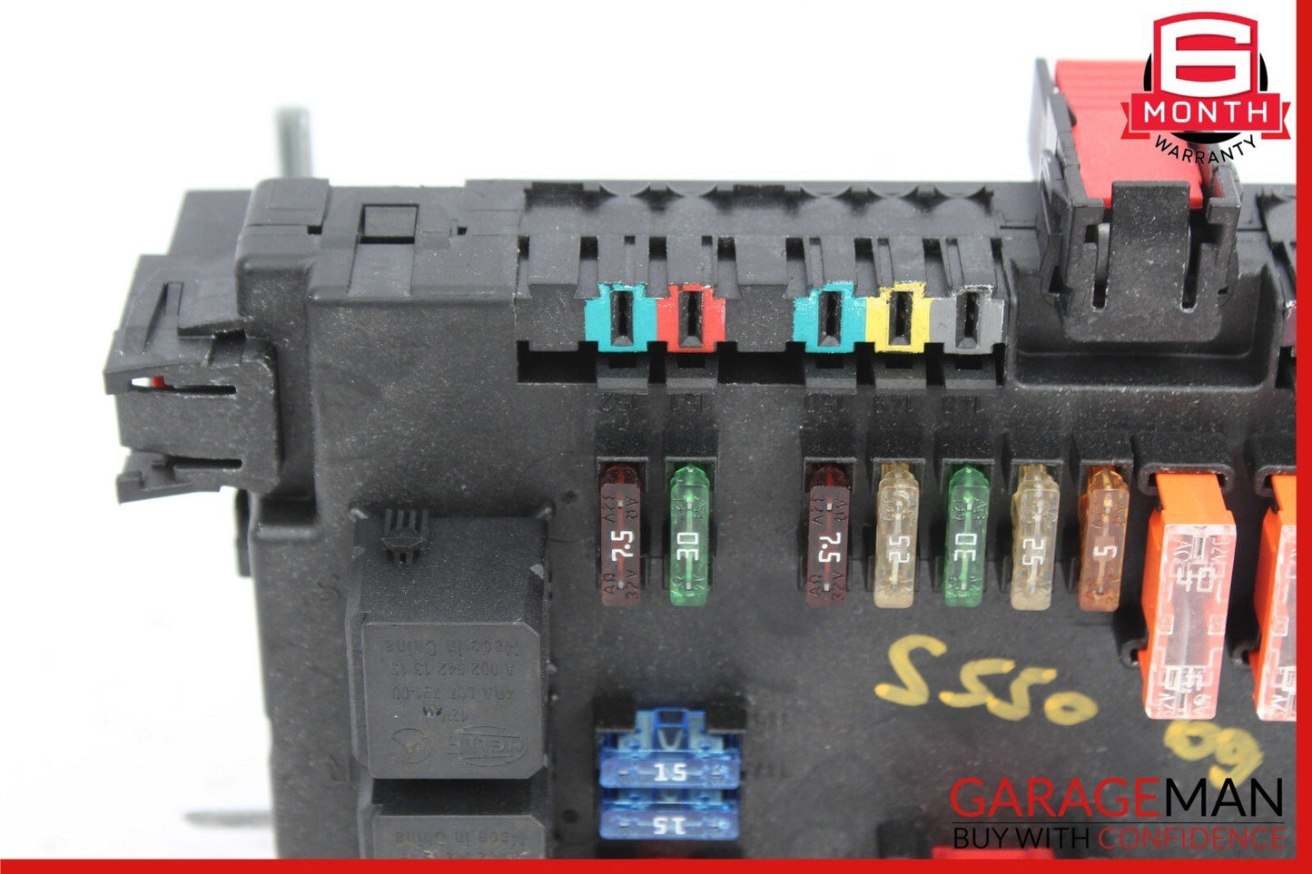 07-09 Mercedes W221 CL550 S550 S63 Rear Trunk Fuse Relay Junction Box Assy OEM
