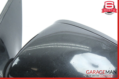 07-09 Mercedes W221 S550 S600 Front Left Side Mirror Door Rear View Black OEM